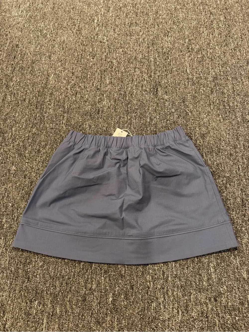 Sergio Tacchini Aria Skirt Blue Indigo Size Small NWT Drawcord Hem